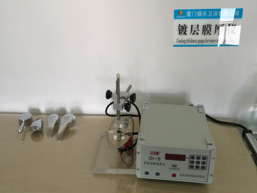 Coating thickness gauge for water testing machine